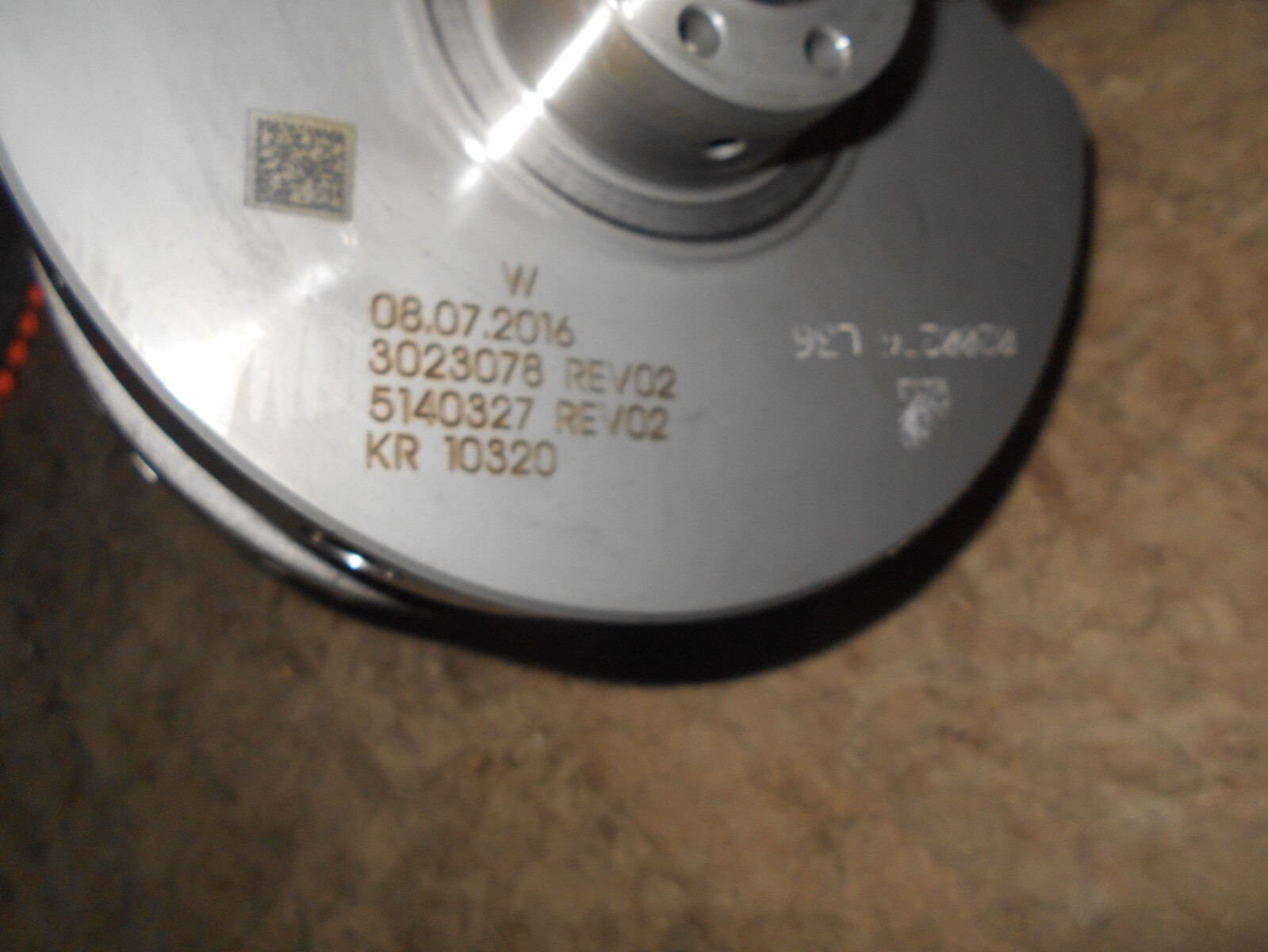 Indian Chief Chieftain Roadmaster Springfield Engine 111 ci Crankshaft Flywheel - Image 4