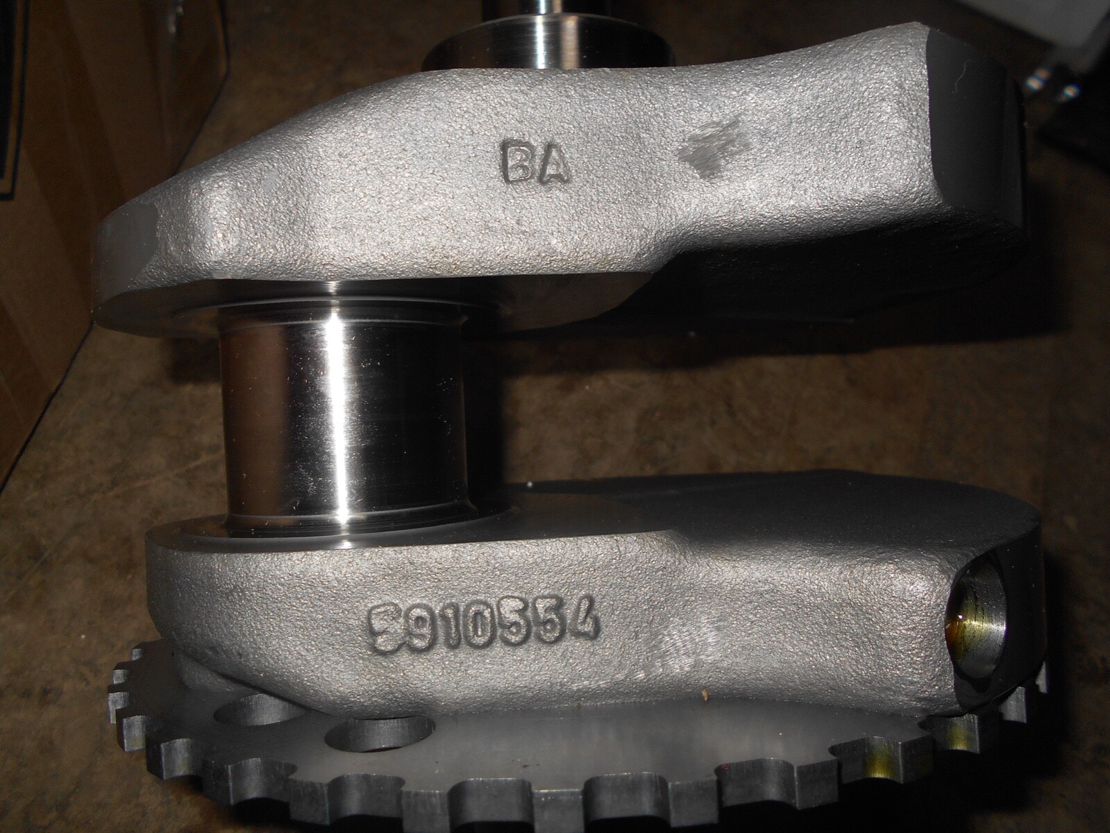 Indian Chief Chieftain Roadmaster Springfield Engine 111 ci Crankshaft Flywheel - Image 3