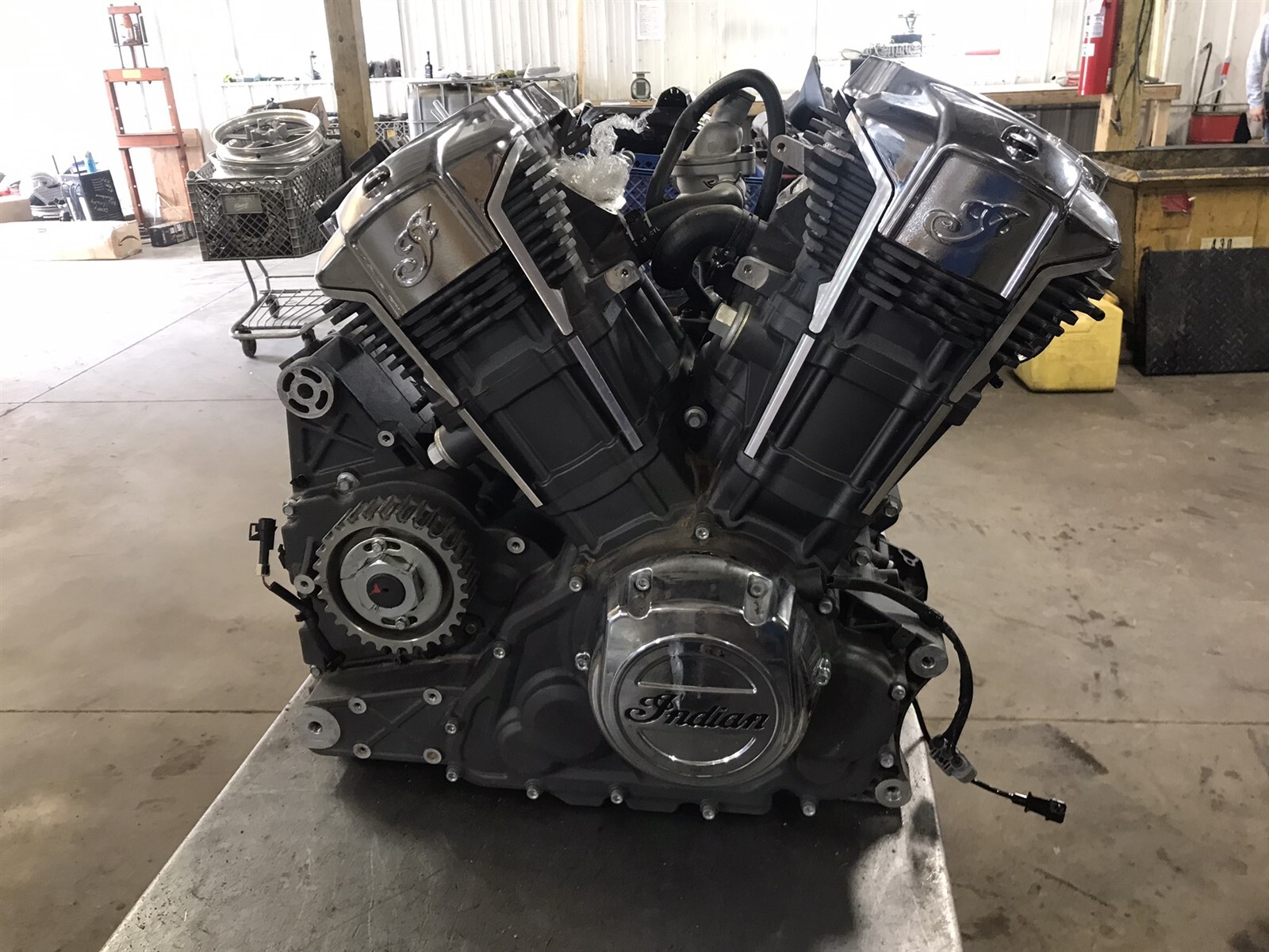 2023 Indian Challenger Motorcycle engine motor
